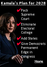 Former Vice President Kamala Harris hasn't announced that she's running for president in 2028, but anyone paying attention can see she's planning to mount her third straight challenge for the White House. Appearing at the National Urban League Conference in Nashville, Tennessee, Kamala announced an overhaul of American democracy and the Constitution, one that could lead to a Democratic Supreme Court advantage, an elimination of the Electoral College, and packing both House and Senate with new Democrats.